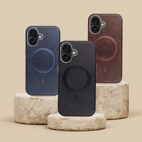 Etui na iPhone 11 Gentleman Mag Cover zgodne z MagSafe czarne