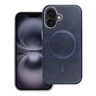 Etui na iPhone 11 Gentleman Mag Cover zgodne z MagSafe granatowe
