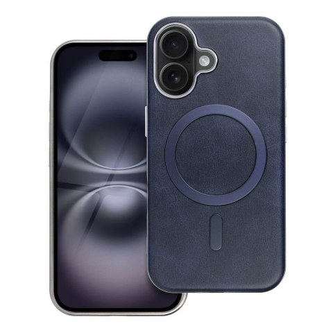 Etui na iPhone 11 Gentleman Mag Cover zgodne z MagSafe granatowe