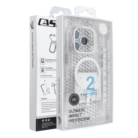 Etui na iPhone 11 Lens Mag Cover zgodne z MagSafe białe