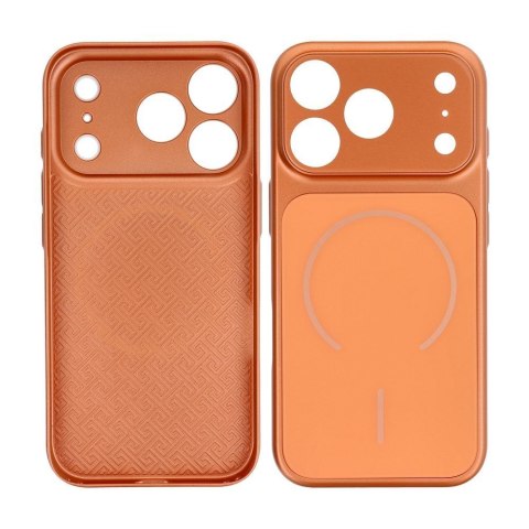 Etui na iPhone 11 PRO MAX Make 17 zgodne z MagSafe pomarańczowe