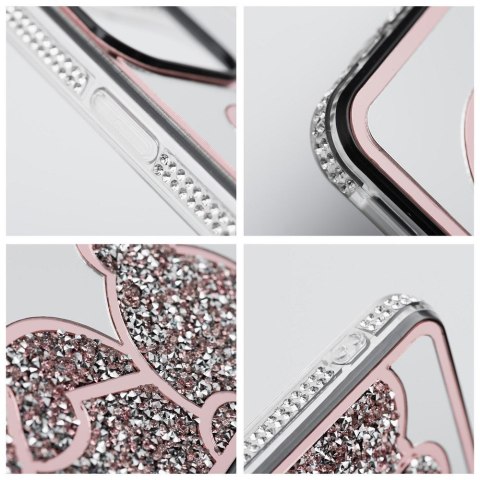 Etui na iPhone 11 Teddy Bear różowe