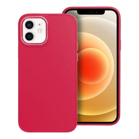 Etui na iPhone 12 / 12 PRO Frame magenta