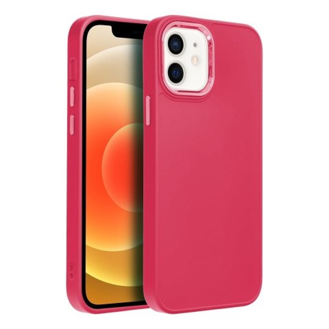 Etui na iPhone 12 / 12 PRO Frame magenta