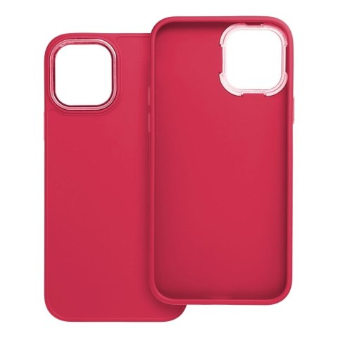 Etui na iPhone 12 / 12 PRO Frame magenta