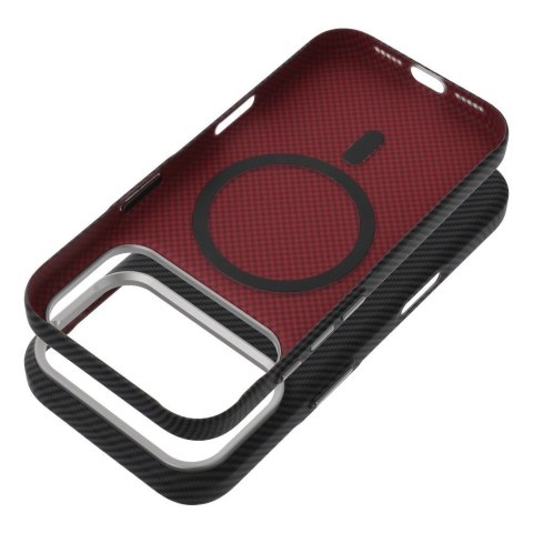 Etui na iPhone 12 / 12 PRO K-Look zgodne z MagSafe czarne