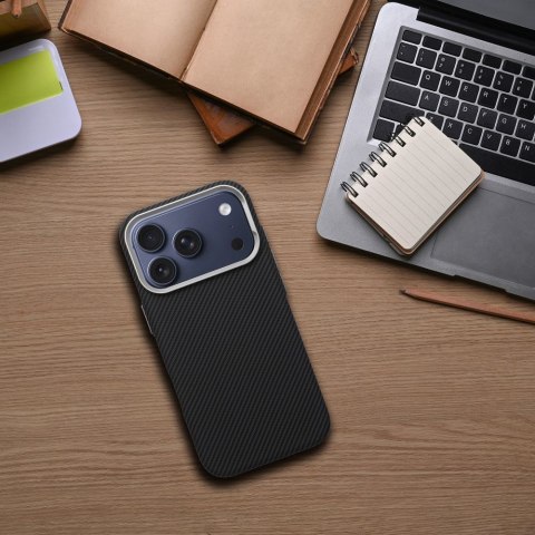 Etui na iPhone 12 / 12 PRO K-Look zgodne z MagSafe czarne