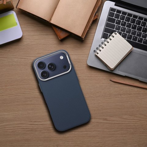 Etui na iPhone 12 / 12 PRO K-Look zgodne z MagSafe niebieskie