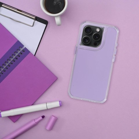 Etui na iPhone 12 / 12 PRO Matrix jasnofioletowe
