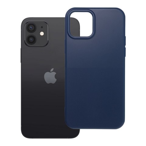 Etui na iPhone 12 Easy Dual niebieskie