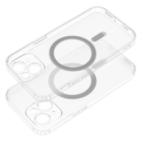 Etui na iPhone 12 PRO MAX Frost Mag Cover zgodne z MagSafe (camera protection) transparentne zmrożony