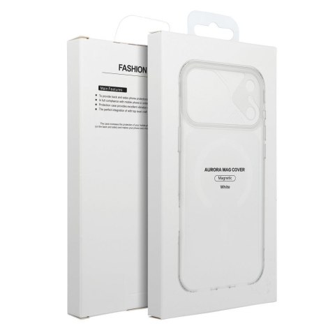 Etui na iPhone 13 Aurora zgodne z MagSafe białe