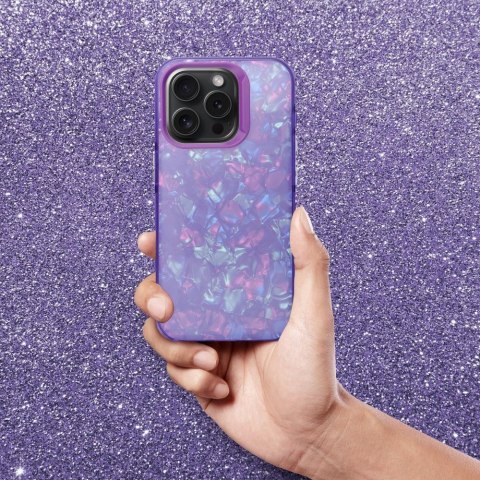 Etui na iPhone 13 PRO Tutti Frutti fioletowe