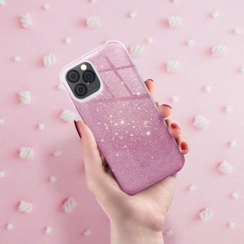 Etui na iPhone 13 Shining różowe