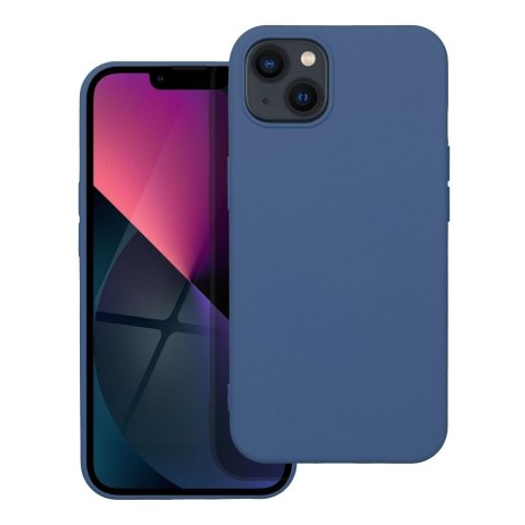 Etui na iPhone 13 Silicone niebieskie
