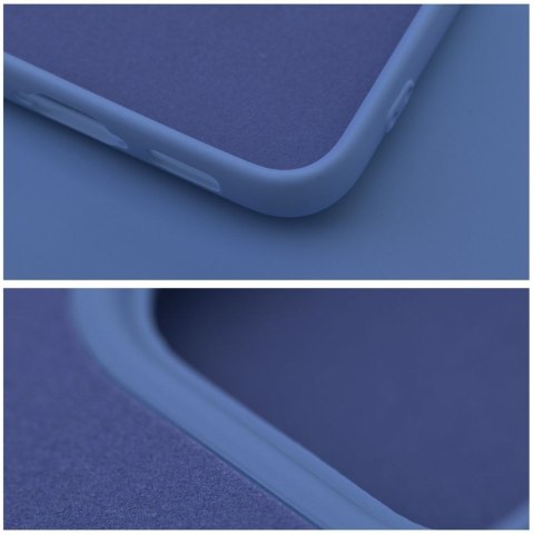 Etui na iPhone 13 Silicone niebieskie