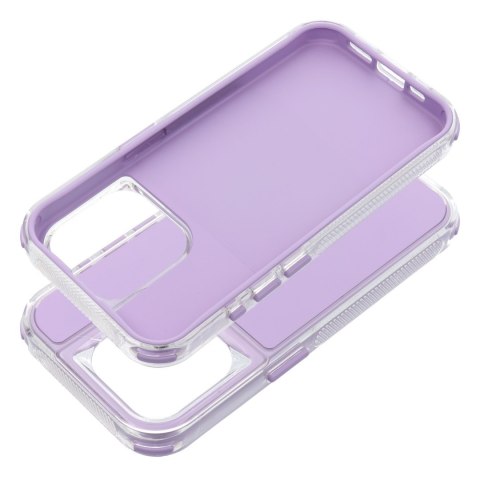 Etui na iPhone 14 Matrix jasnofioletowe