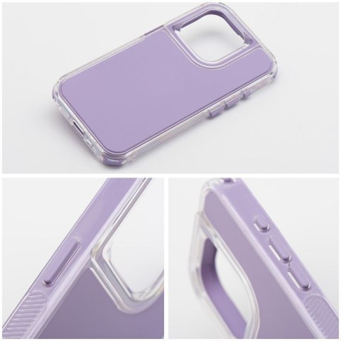 Etui na iPhone 14 Matrix jasnofioletowe