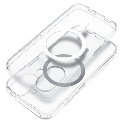 Etui na iPhone 15 PLUS Clear Case 2 mm Mag Cover zgodne z MagSafe (camera protection) transparentne