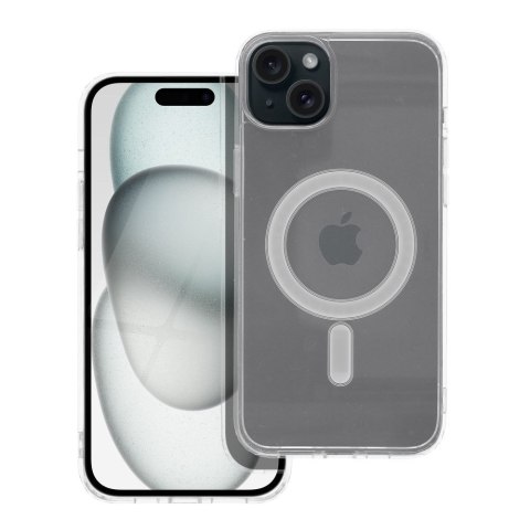 Etui na iPhone 15 PLUS Clear Mag Cover (Str) zgodne z MagSafe transparentne
