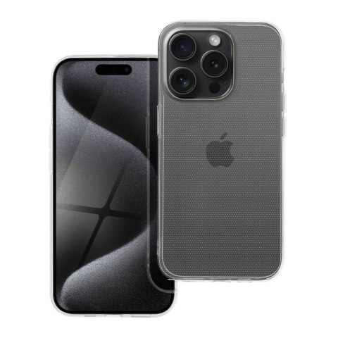 Etui na iPhone 15 PRO Clear Case 2 mm Box transparentne