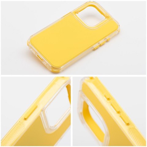 Etui na iPhone 15 PRO MAX Matrix żółte