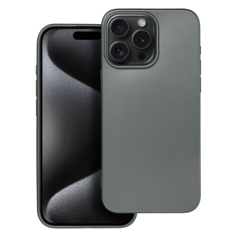 Etui na iPhone 15 PRO MAX Metallic szare