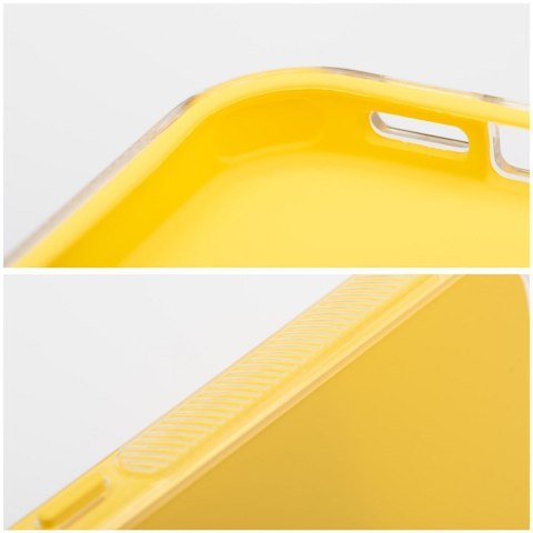 Etui na iPhone 15 PRO Matrix żółte