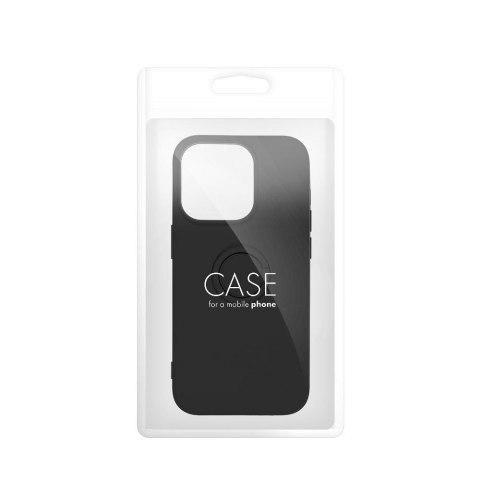 Etui na iPhone 15 PRO Silicone Ring czarne