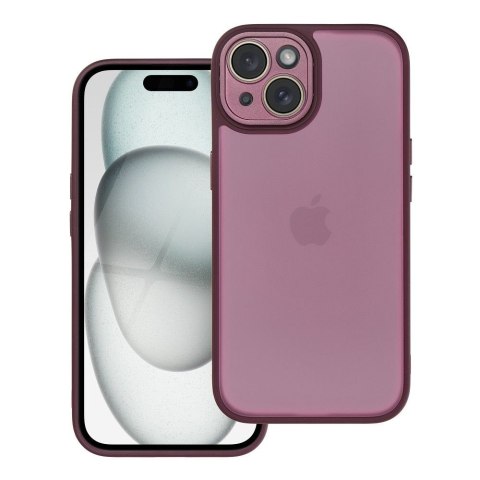 Etui na iPhone 15 Variete purpurowe