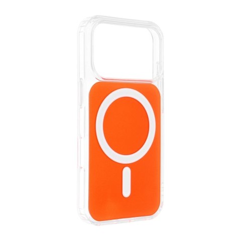 Etui na iPhone 16 Clear Fusion Mag Cover zgodne z MagSafe hermes orange