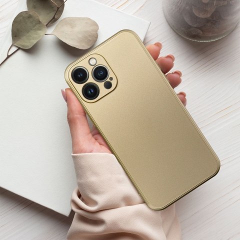 Etui na iPhone 16 Metallic złote