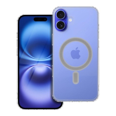 Etui na iPhone 16 PLUS Clear Mag Cover (MID) zgodne z MagSafe transparentne