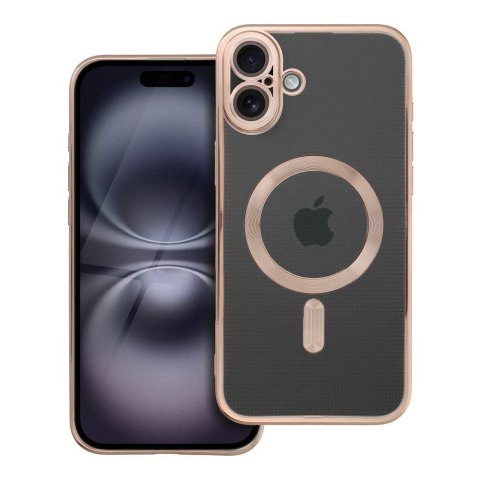 Etui na iPhone 16 PLUS Electro Mag Cover zgodne z MagSafe brązowy