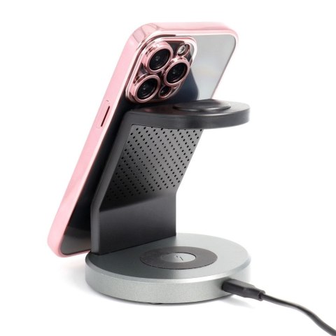 Etui na iPhone 16 PLUS Electro Mag Cover zgodne z MagSafe złoto różowe