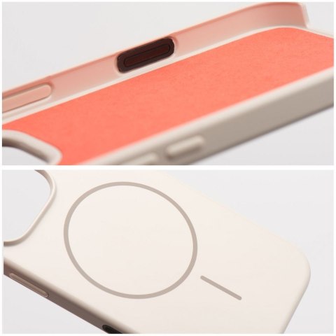 Etui na iPhone 16 PLUS Glossy Mag Cover zgodny z MagSafe białe