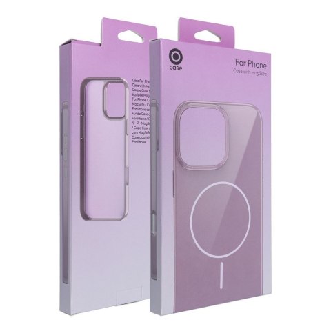 Etui na iPhone 16 PLUS Glossy Mag Cover zgodny z MagSafe fioletowe
