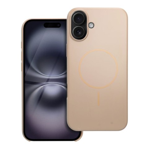 Etui na iPhone 16 PLUS Glossy Mag Cover zgodny z MagSafe złote