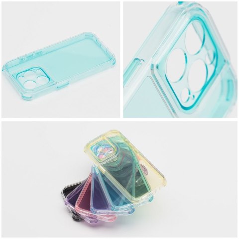 Etui na iPhone 16 PLUS Matrix Clear miętowe