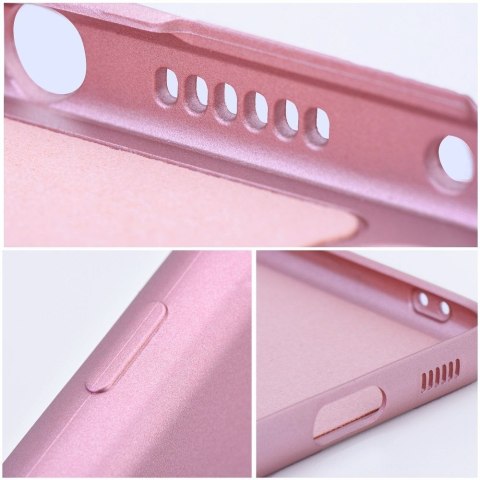 Etui na iPhone 16 PLUS Metallic różowe