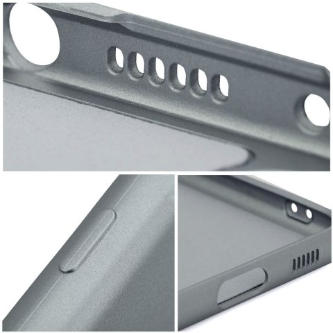 Etui na iPhone 16 PLUS Metallic szare