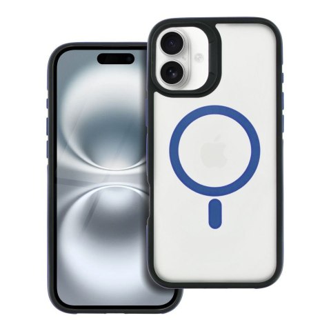 Etui na iPhone 16 PLUS Neo zgodne z MagSafe niebieskie