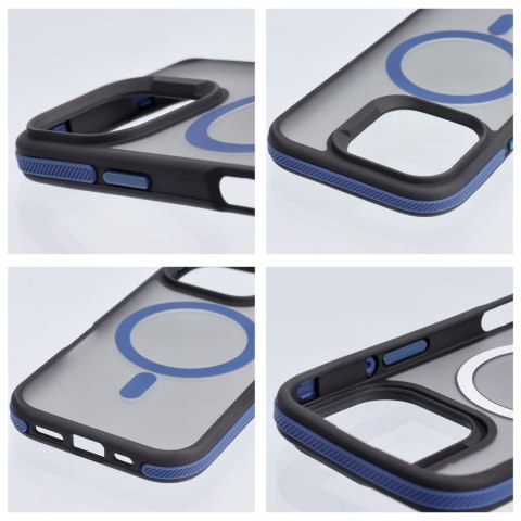 Etui na iPhone 16 PLUS Neo zgodne z MagSafe niebieskie