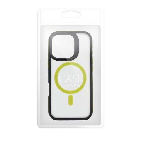 Etui na iPhone 16 PLUS Neo zgodne z MagSafe żółte
