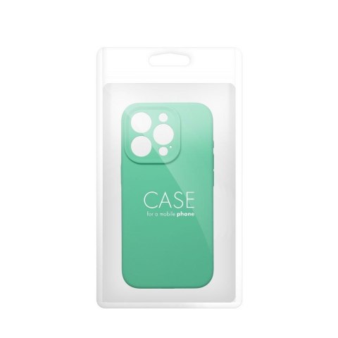 Etui na iPhone 16 PLUS Silicone 2mm (camera protection) miętowe