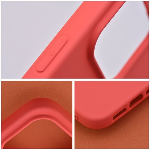 Etui na iPhone 16 PLUS Silicone brzoskwiniowe