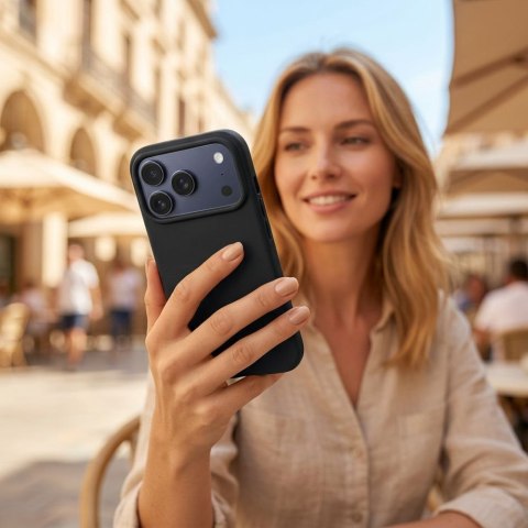Etui na iPhone 16 PRO Easy Dual czarne