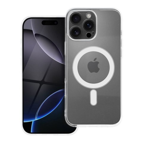 Etui na iPhone 16 PRO MAX Clear Case 2 mm Mag Cover zgodne z MagSafe (camera protection) transparentne
