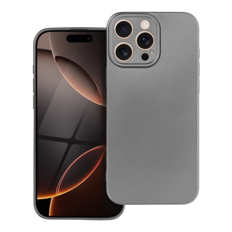 Etui na iPhone 16 PRO MAX Metallic szare
