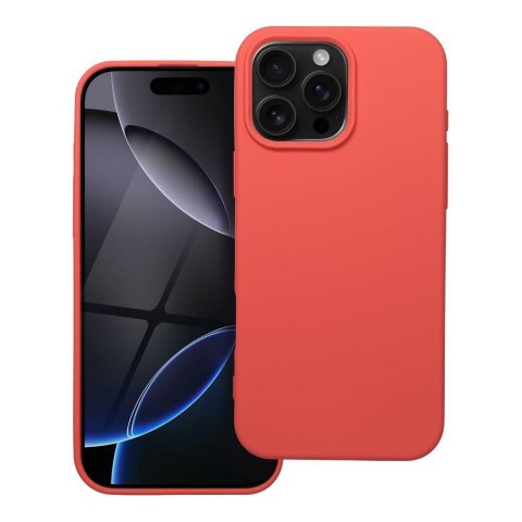 Etui na iPhone 16 PRO MAX Silicone brzoskwiniowe